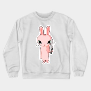 Evil little bunny Crewneck Sweatshirt